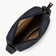 Lancaster Soft Vintage Mini Satchel Man 320-24 Dark Blue Camel
