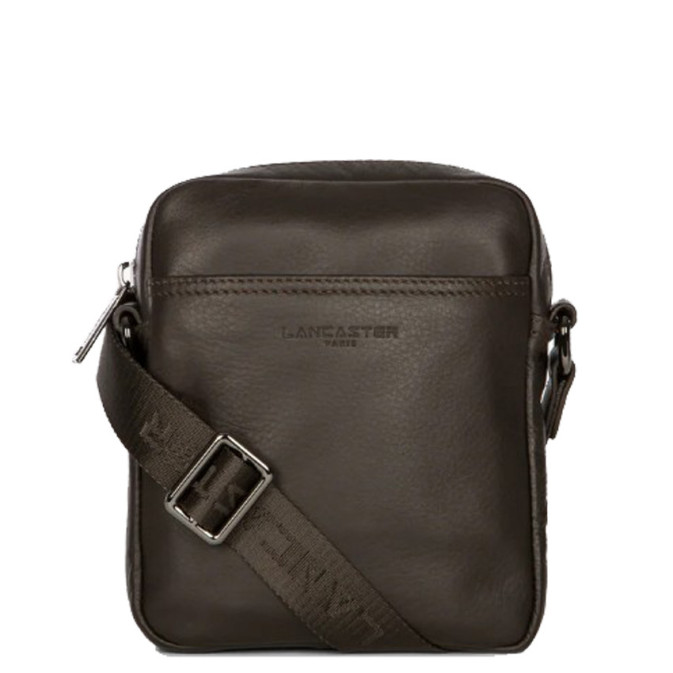 Lancaster Soft Vintage Mini Satchel Men 320-24 Brown