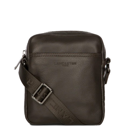 Lancaster Soft Vintage Mini Satchel Men 320-24 Brown