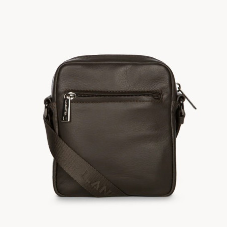 Lancaster Soft Vintage Mini Satchel Men 320-24 Brown