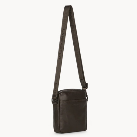 Lancaster Soft Vintage Mini Satchel Men 320-24 Brown