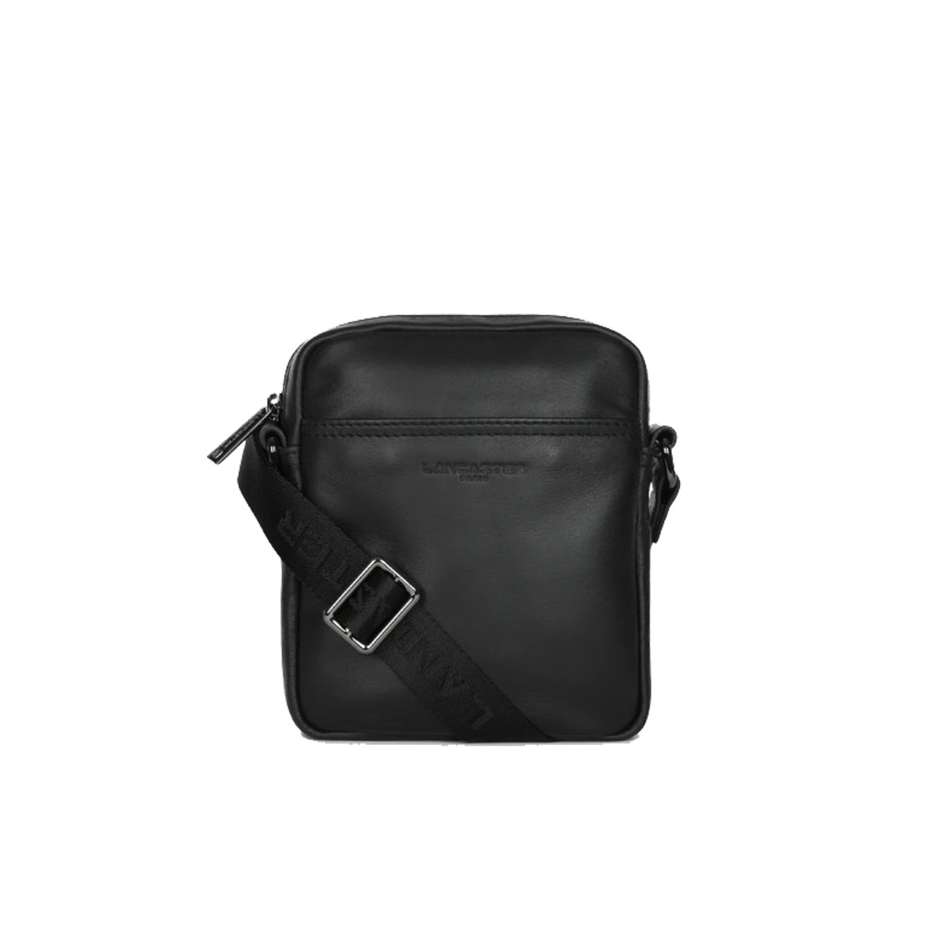 Lancaster Soft Vintage Mini Satchel for Men 320-24 Black