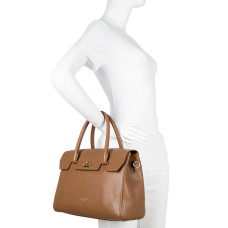 Lancaster Milano Handbag Tote 547-56 Camel