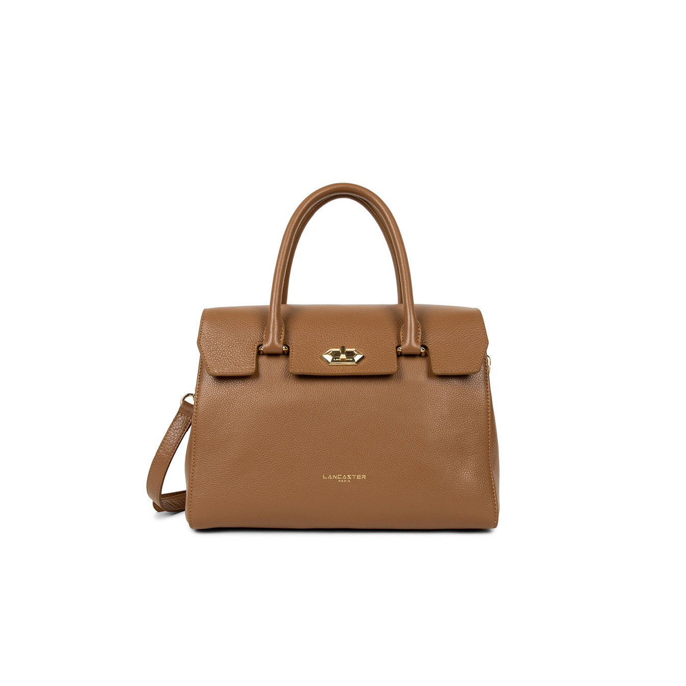 Lancaster Milano Handbag Tote 547-56 Camel
