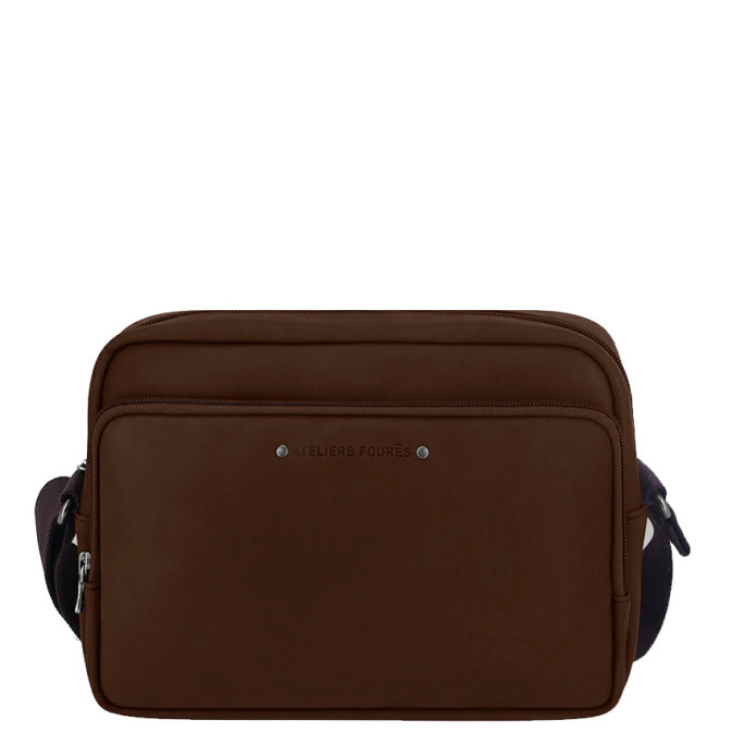 Ateliers Fourès Baroudeur Pochette Grand Format Persée F9330 Cognac