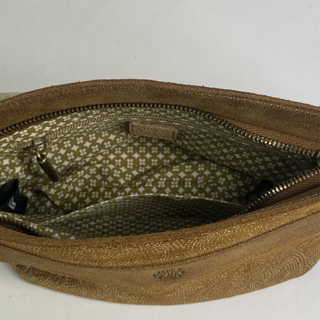 Mila Louise Naja W Woven Shoulder Bag Rosée