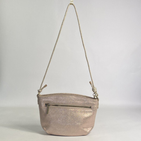 Mila Louise Naja W Woven Shoulder Bag Rosée