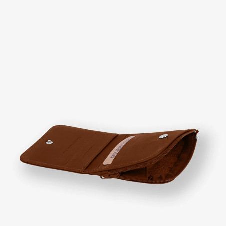 Atelier Fourès Baroudeuse Compact Wallet Némésis B36 Tawny