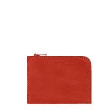 Atelier Fourès Baroudeuse Compact Wallet Némésis B36 Confite Orange