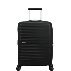 American Tourister Fastforward Carry-On Trolley Suitcase Black