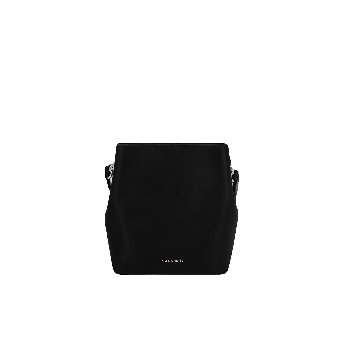 Ateliers Fourès Alceste Mini Bucket Bag with Shoulder Strap H600 Black