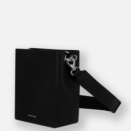 Ateliers Fourès Alceste Mini Sac Seau Bandoulière H600 Noir cote