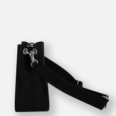 Ateliers Fourès Alceste Mini Bucket Bag with Shoulder Strap H600 Black