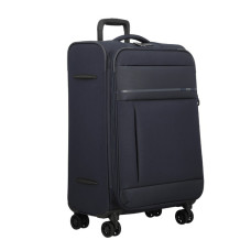 Jump Monthelys 67cm 4-Wheel Expandable Suitcase Dark Blue