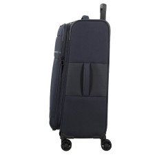 Jump Monthelys 67cm 4-Wheel Expandable Suitcase Dark Blue