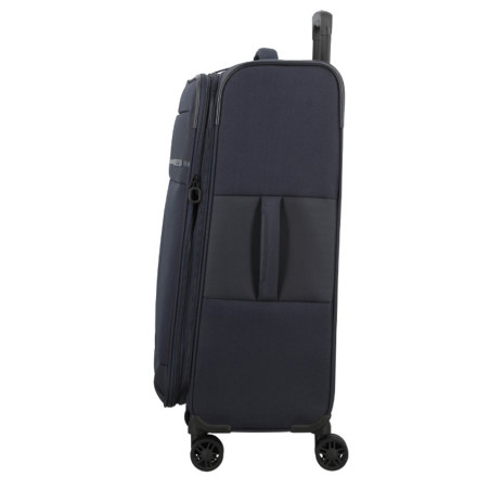Jump Monthelys 67cm 4-Wheel Expandable Suitcase Dark Blue