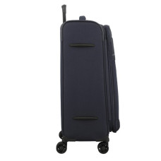 Jump Monthelys 67cm 4-Wheel Expandable Suitcase Dark Blue