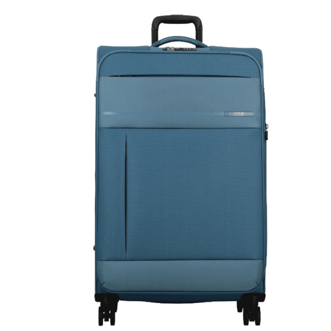 Jump Monthelys 78cm 4-Wheel Expandable Blue Suitcase