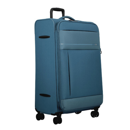 Jump Monthelys 78cm 4-Wheel Expandable Blue Suitcase