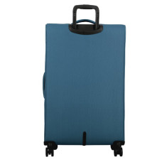 Jump Monthelys 78cm 4-Wheel Expandable Blue Suitcase