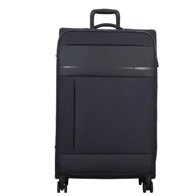 Jump Monthelys 78cm 4-Wheel Expandable Suitcase Dark Blue