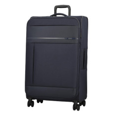 Jump Monthelys 78cm 4-Wheel Expandable Suitcase Dark Blue