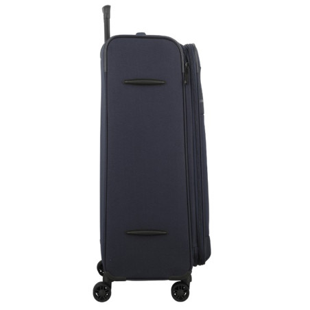 Jump Monthelys 78cm 4-Wheel Expandable Suitcase Dark Blue