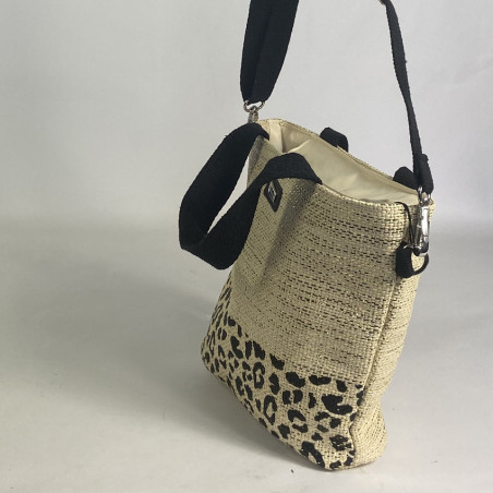 Les Tropéziennes Kailani Sac Porté Epaule Beige côté