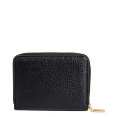 Chabrand Compact Grained Wallet 11328 By-Chabrand Black