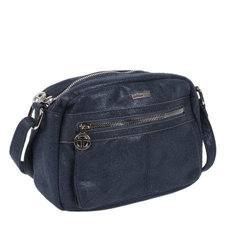 Les Tropéziennes Simeo Sac Bandoulière Navy côté