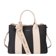 Chabrand Handbag La Fidéle Canvas Margaux 12625 Black