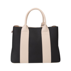 Chabrand Handbag La Fidéle Canvas Margaux 12625 Black