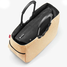 Reisenthel Shopping Loopshopper M Panier de Courses Raffia Black