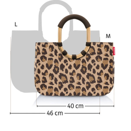 Reisenthel Shopping Loopshopper M Panier de Courses Raffia Black