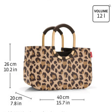 Reisenthel Shopping Loopshopper M Panier de Courses Raffia Black