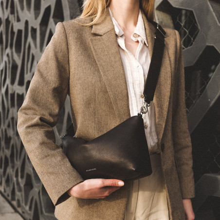 Fourès Iliade I326 Black Shoulder Bag