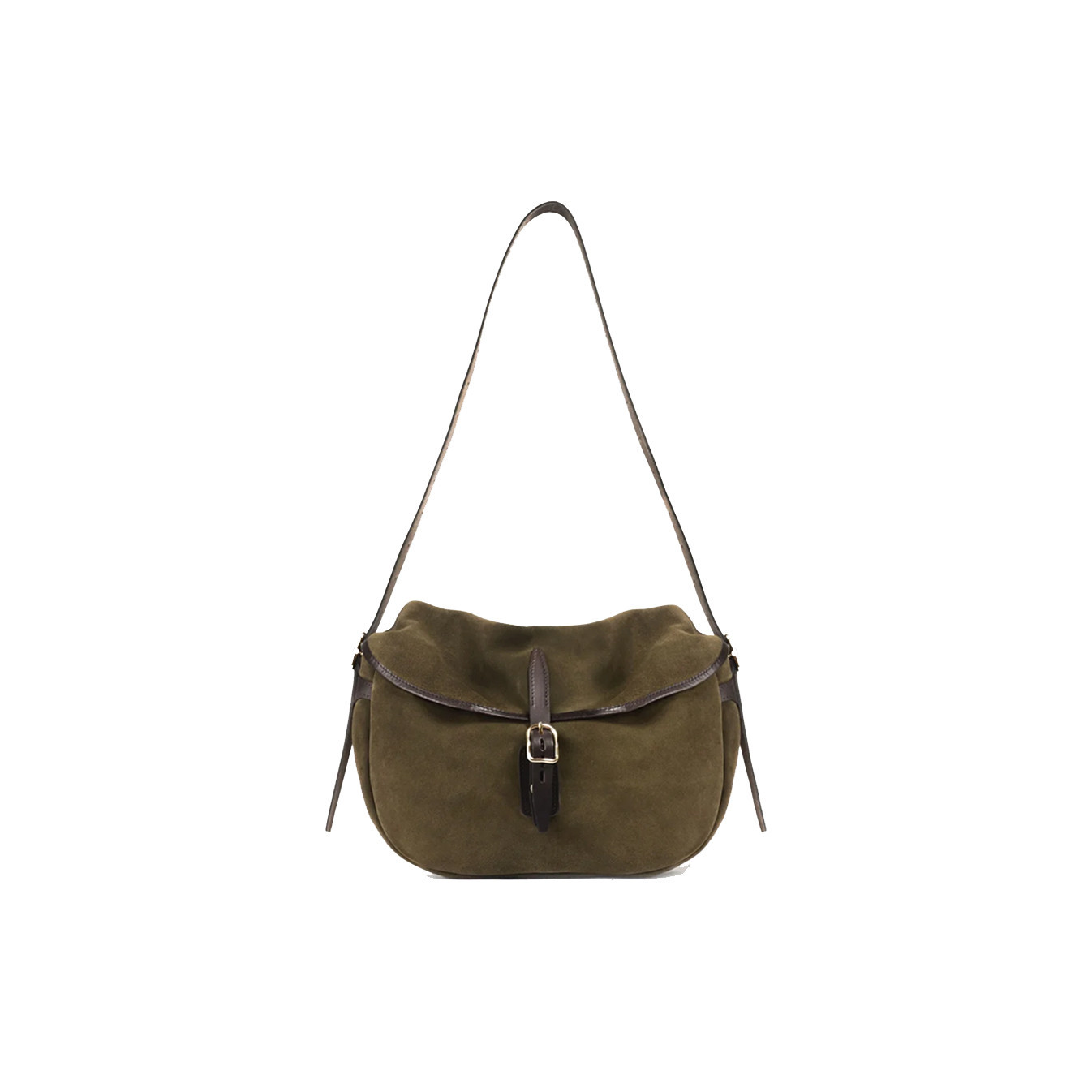 Bleu de Chauffe Demi Lune Margot Velvet Musc Drawstring Bag