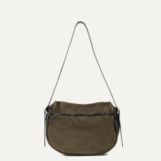 Bleu de Chauffe Demi Lune Margot Velvet Musc Drawstring Bag