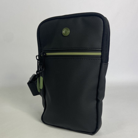 Serge Blanco New Jersey Crossbody Bag for Men 999 Black