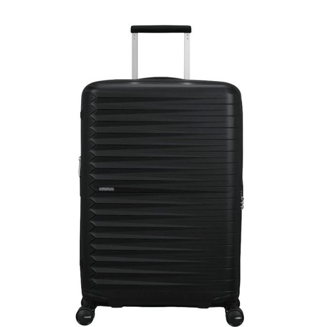 American Tourister Fastforward Suitcase Trolley 4 Wheels 68 Cm Black
