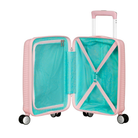American Tourister Soundbox Mini Trolley Suitcase 47 Cm Pink Pastel