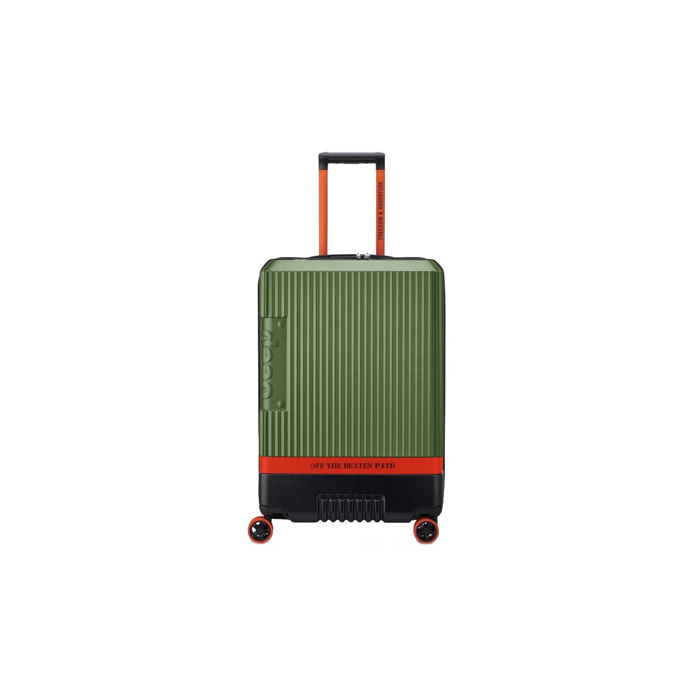 Delsey Jeep Valise M Extensible 4 Roues TSA 68cm Green