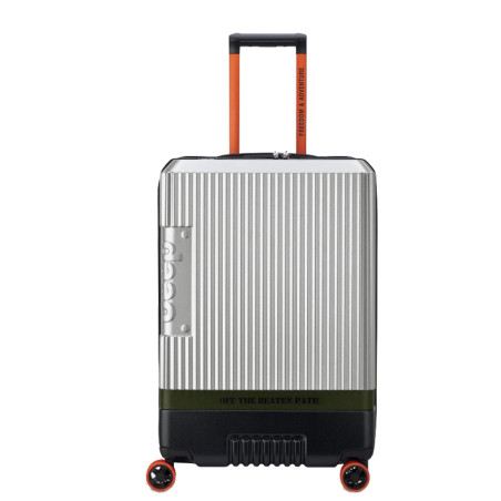 Delsey Jeep Extendable Suitcase M 4 Wheels TSA 68cm Silver