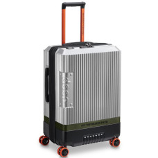 Delsey Jeep Extendable Suitcase M 4 Wheels TSA 68cm Silver
