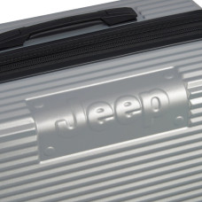 Delsey Jeep Extendable Suitcase M 4 Wheels TSA 68cm Silver