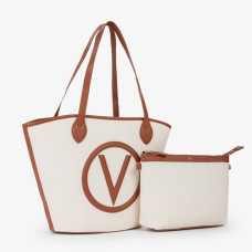 Valentino Convent' Sac Shopping Natural/Cuoio