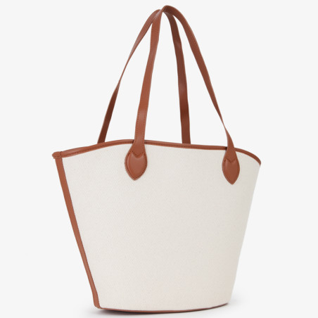 Valentino Convent' Sac Shopping Natural/Cuoio dos