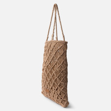 Biba Metal Sonora Tote Bag in Woven Cotton
