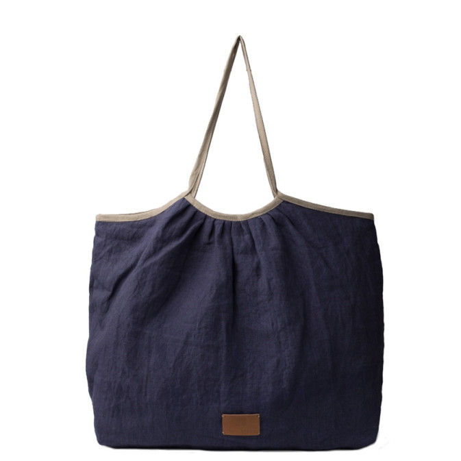 Biba Ryn Reversible Tote Bag Azul Indigo