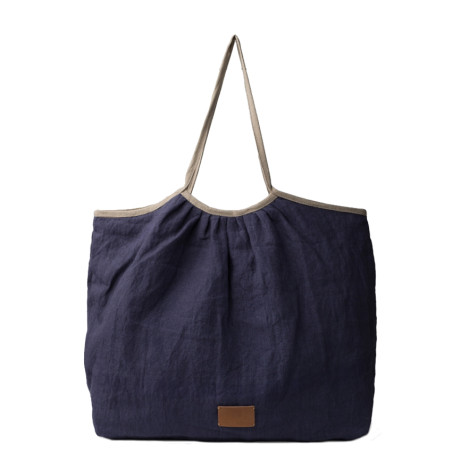 Biba Ryn Reversible Tote Bag Azul Indigo